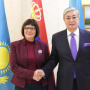 7. новембар 2017. Председница Народне скупштине са председником Сената Републике Казахстан
